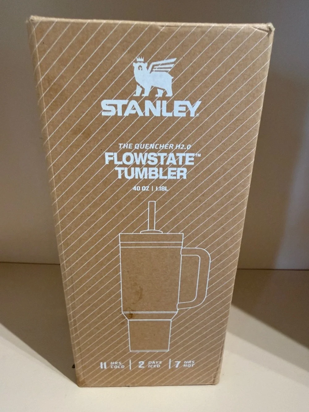 Stanley Pink 40oz Travel Tumbler Lid with Logo - Picture 5 of 7